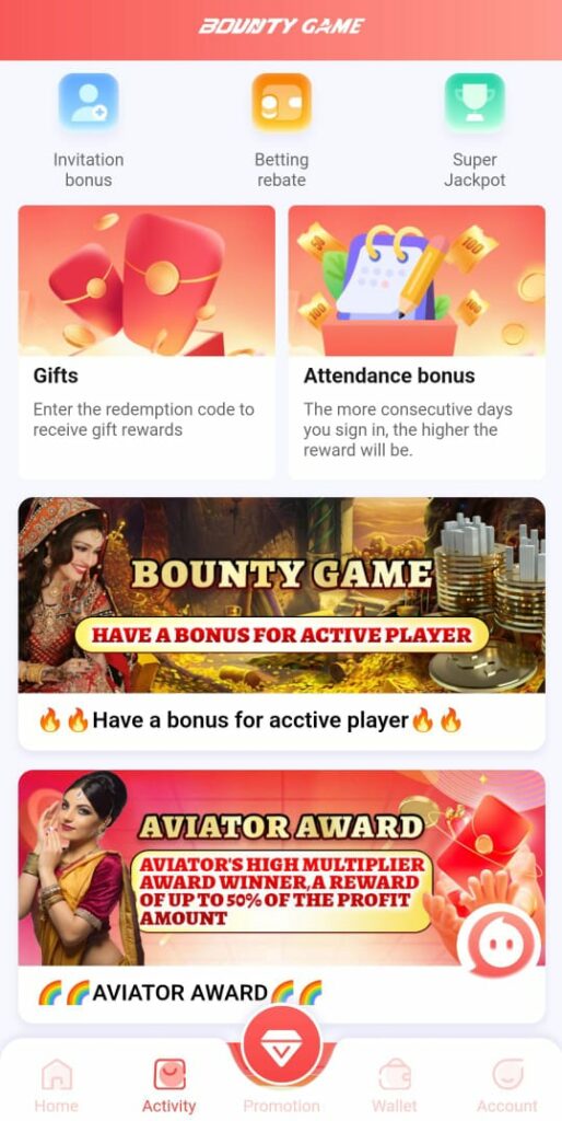 Bounty Game Bonus